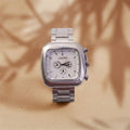 Men's Square Dial Watch – Modern, Premium Metal Strap Design