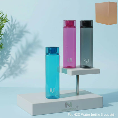 Pet Square Water bottle 3 Pcs Set