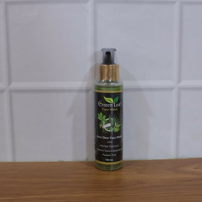 Acne Clear Face Wash – Neem, Tulsi & Aloe Vera Herbal Formula ( 100 Ml)