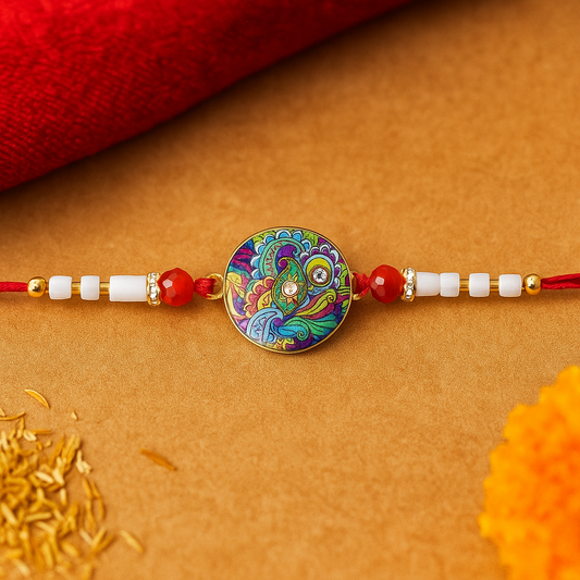 Paisley Swirl Rakhi