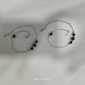 Evil Eye Anklet – Silver Plated Adjustable Jewelry for Women