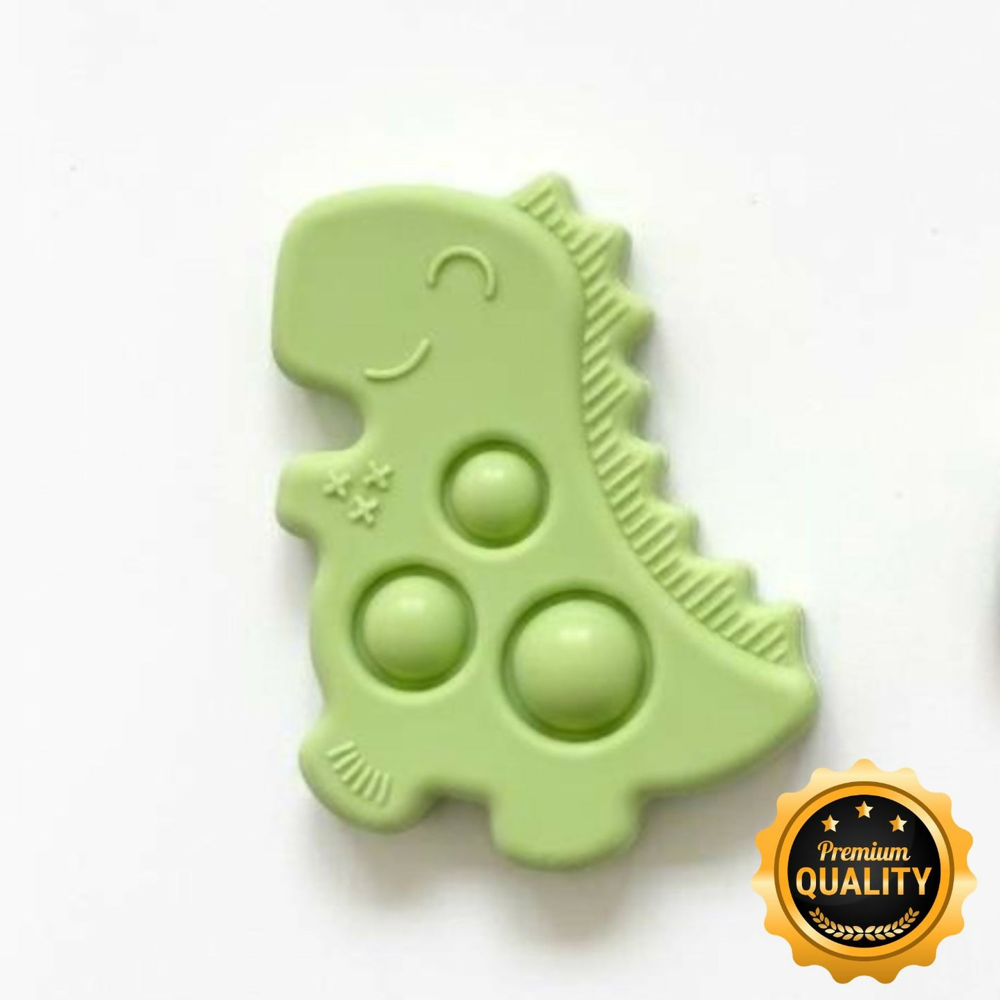 Silicone Dinosaur Pop-it Baby Teether