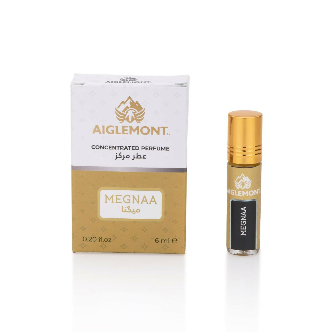 Aiglemont Megnaa, 6ml Roll-on, Alcohol free, Long Lasting Non-Alcoholic Attar Attar, Ittar, Itr, Atar, Athar, Itra