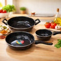 Non-Stick Cookware Set – Hard-Coated Surface for Durable Cooking