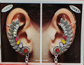 Silver Jhumka Earrings – Traditional Oxidised Design with Multi-Coloured Stones