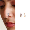 Non-Piercing Nose Ring – Traditional & Modern Style Combo Pack