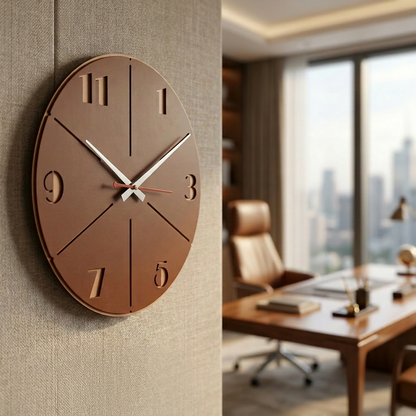 Clock Round RSVR1 2