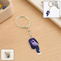 Big Cartoon Character Keychain – Bold Acrylic & Metal Charm