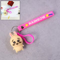 Bunny Character Keychain – Cute Rainbow Strap Accessory