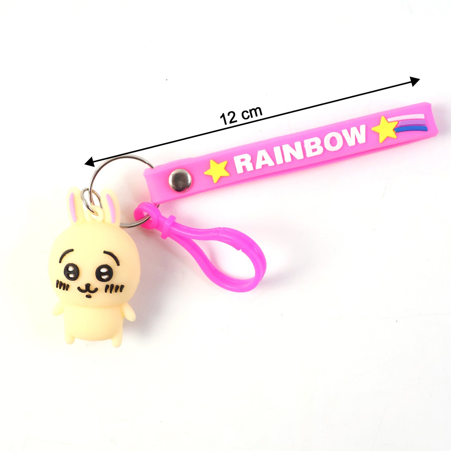 Cute Bunny Character Keychain (1 Pc)