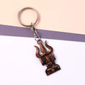 Shiv Trishul Keychain – Designer Lord Shiva Idol with Antique Finish