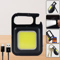 Rechargeable Keychain Flashlight – 4 Light Modes, Magnetic Base, COB light, | Vastate