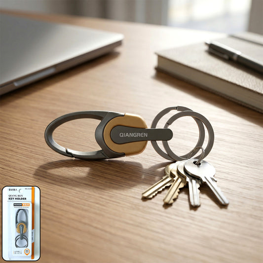 Premium Metal Carabiner Key Holder Clip 1 Pc