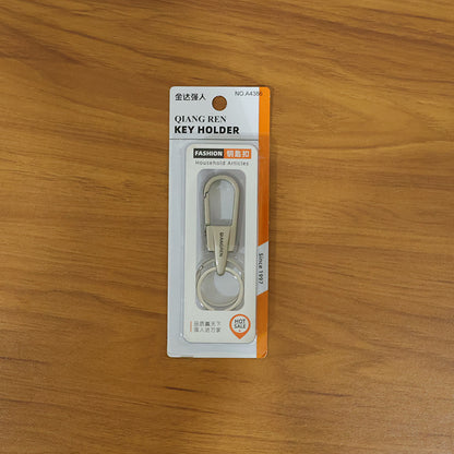 Durable key clip with locking mechanism