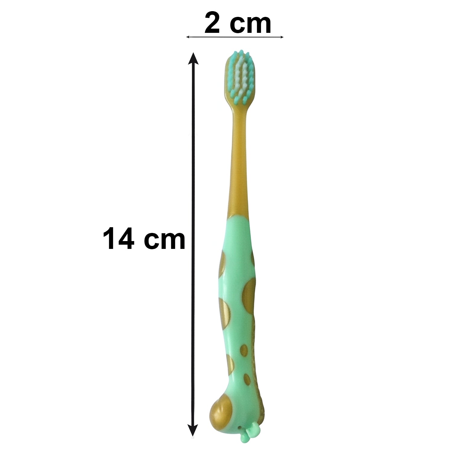 Close-up of kids toothbrush and animal whistle toy