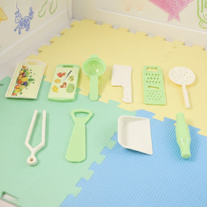 Kitchen Play Set for Kids | Includes Cookware, LPG Gas & Accessories | Fun Educational Toy