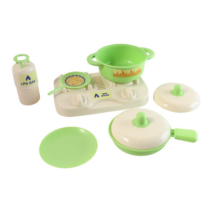 Kitchen Play Set for Kids | Includes Cookware, LPG Gas & Accessories | Fun Educational Toy