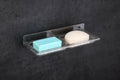 Double Soap Dish – Wall Mounted Space-Saving Holder
