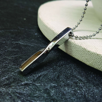 Sleek Bar Designe Chain Pendnet For mens