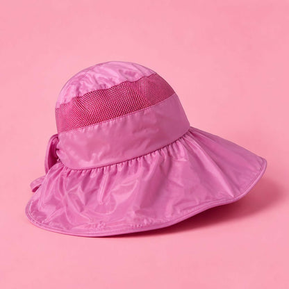 Women’s Foldable Wide Brim Sun Visor Hat for Summer Outdoors