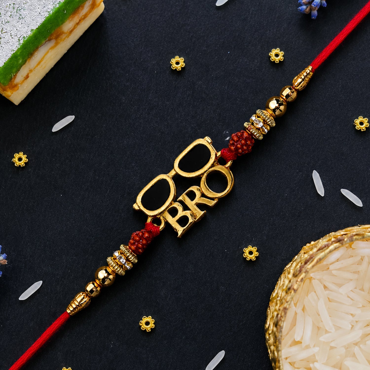 Rakhi for Brother Stylish & Traditional Sibling Gift (10pcs)