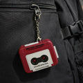 Retro Cassette Tape Sound Keychain – Nostalgic Click Button Design