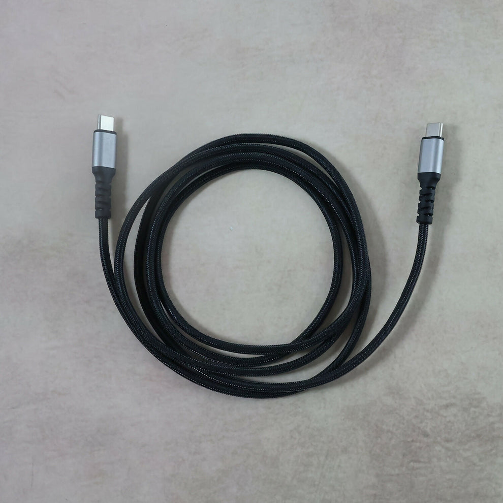 Lapcare Tough Maax USB Type-C to Type-C Braided Charging Cable with 65