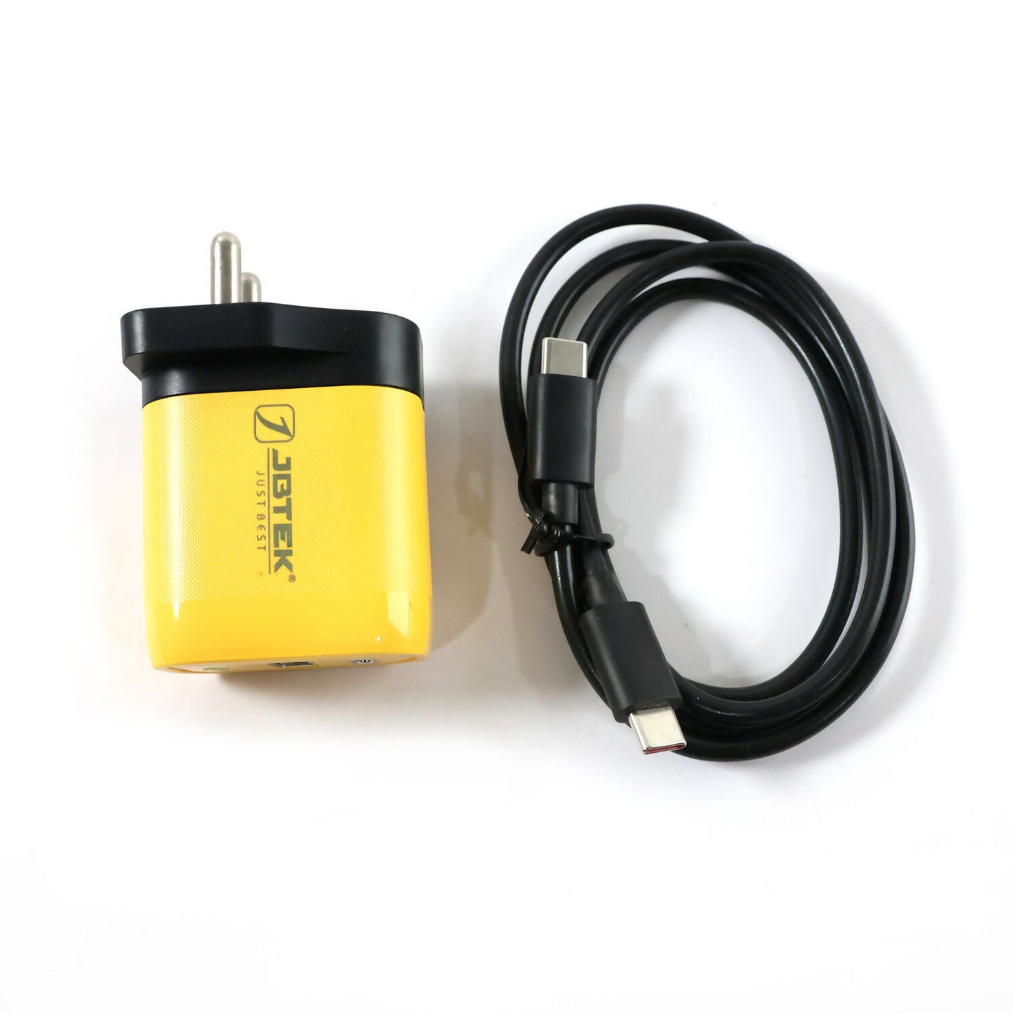 Fast 65W Charging Adapter with Dual Output Ports for Smartphones and Devices