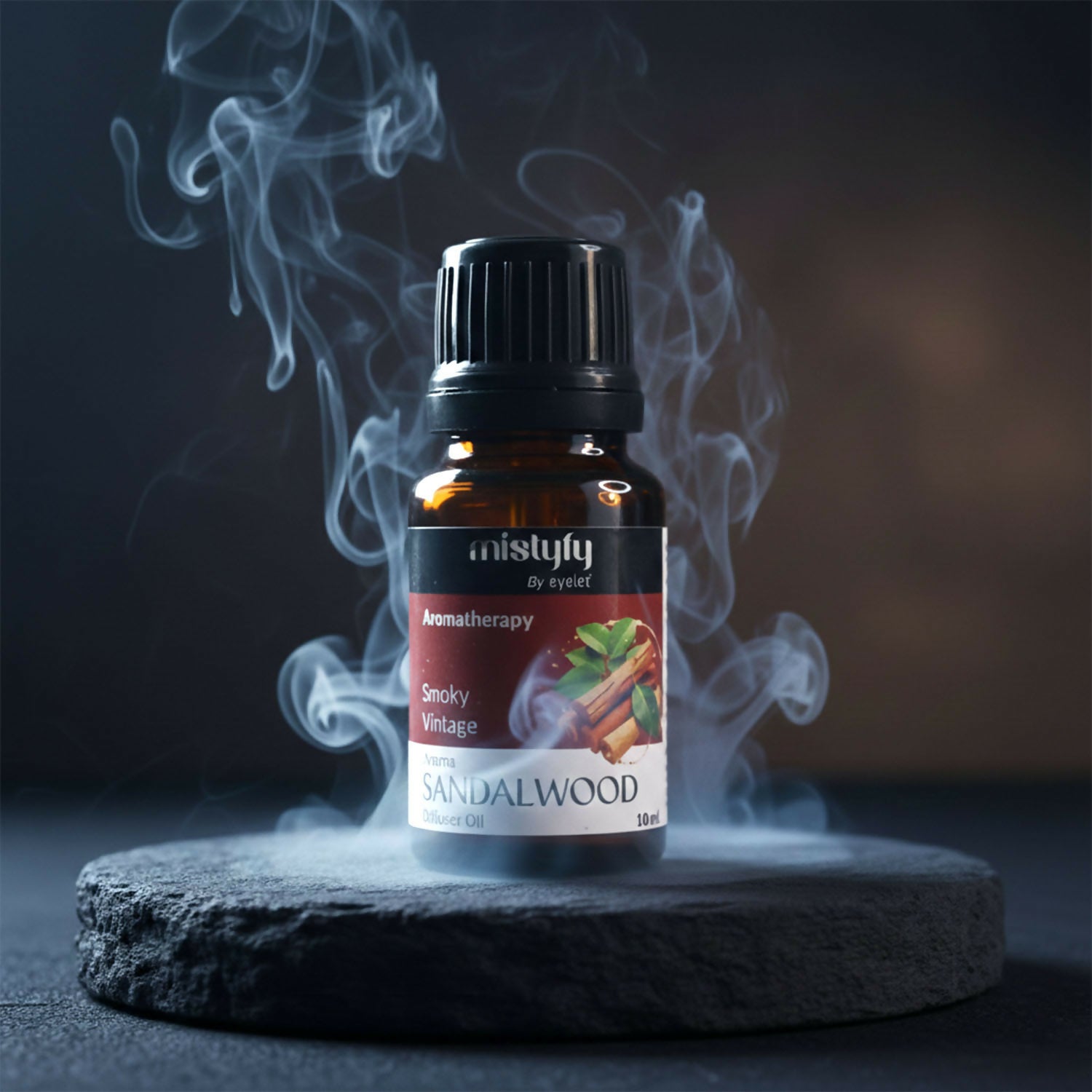 Eyelet Aromatherapy Sandalwood Diffuser Oil Smoky Vintage Aroma Oil (10ML)