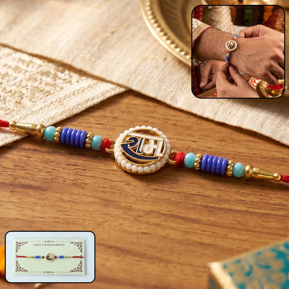 Ram Naam Devnagari Rakhi Traditional, Stylish & Comfortable (10pcs)