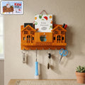 Key House Wall-Mounted Key Holder – Stylish Apple Design Organizer