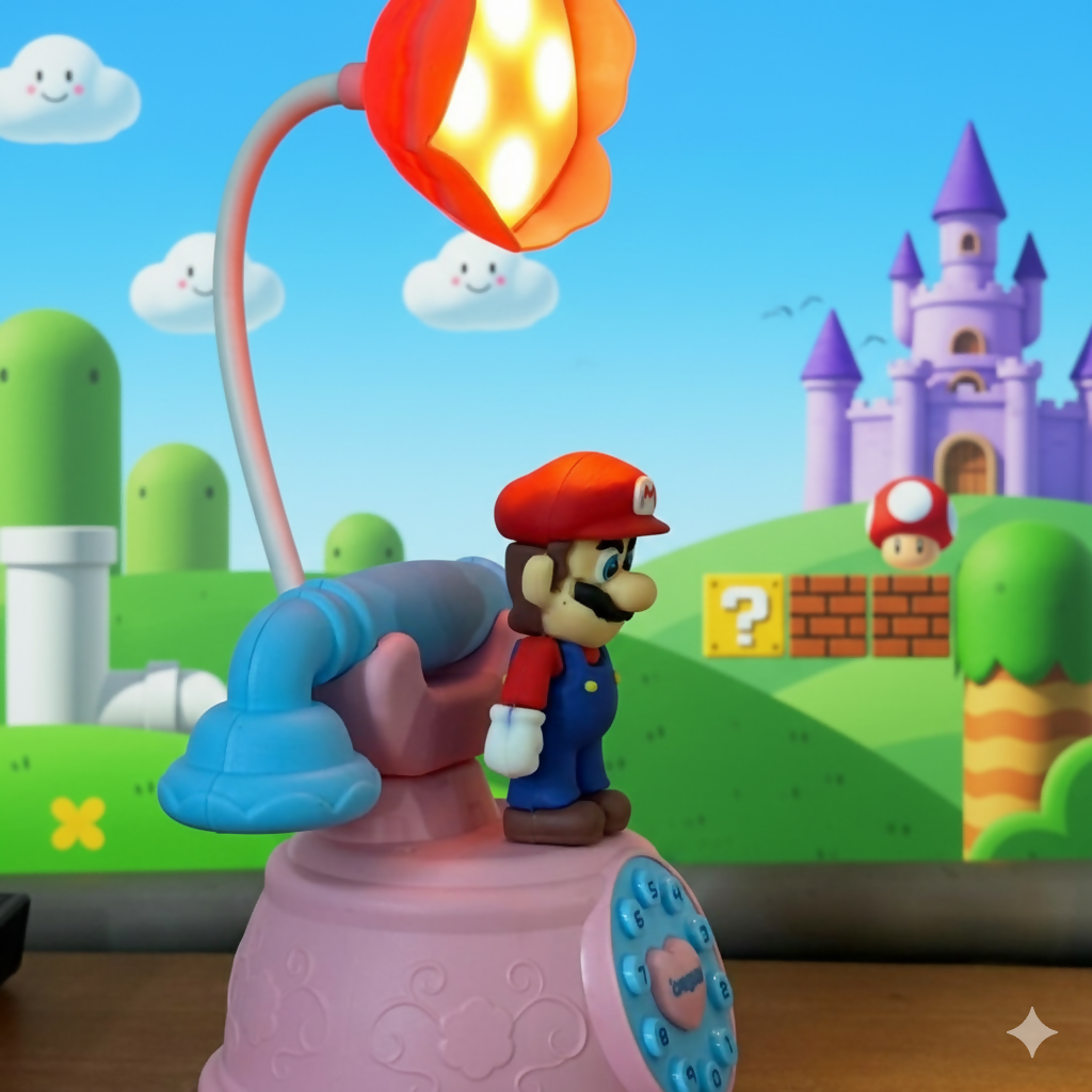 Cartoon Character LED Night Lamp for Kids Room | Decorative Table Light