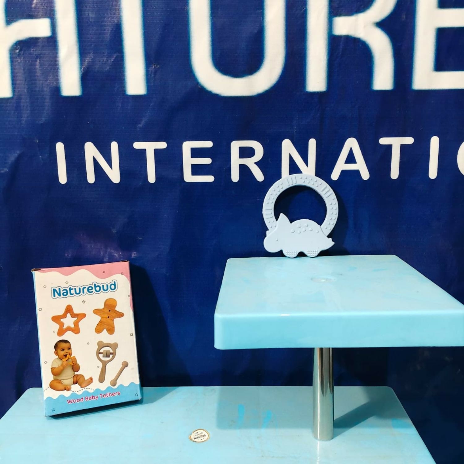 Ring Rhino Shaped baby Teether