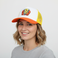 Trendy Adjustable Sunflower Embroidered Cap – Unisex Style