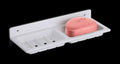 Double Soap Dish – Space-Saving Bathroom & Kitchen Organizer