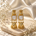 Gold-Plated Kashmiri Earrings – Elegant Traditional Jewelry for Women