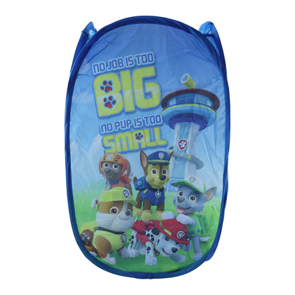 foldable mesh laundry bag blue