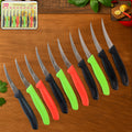 Lemon Knife Set – 10 Pc Stainless Steel Kitchen Cutting Knives