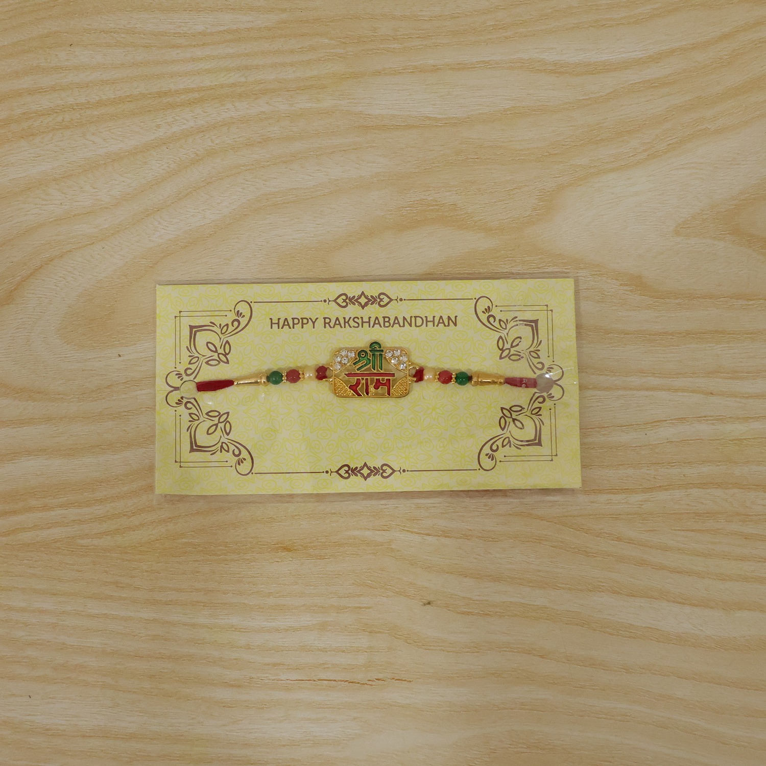 Shree Ram Rakhi Traditional Charm & Protective Symbol (5pcs)
