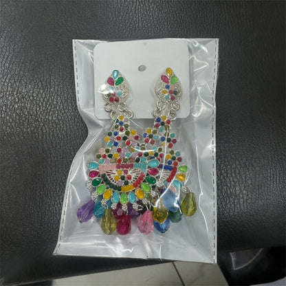 Designer Colorful Drop Earrings for Girls & Women