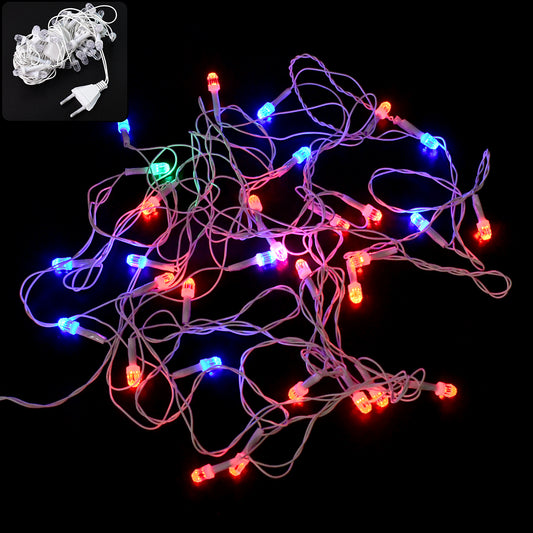Multi-Color LED Decorative String Light (8 Meter)