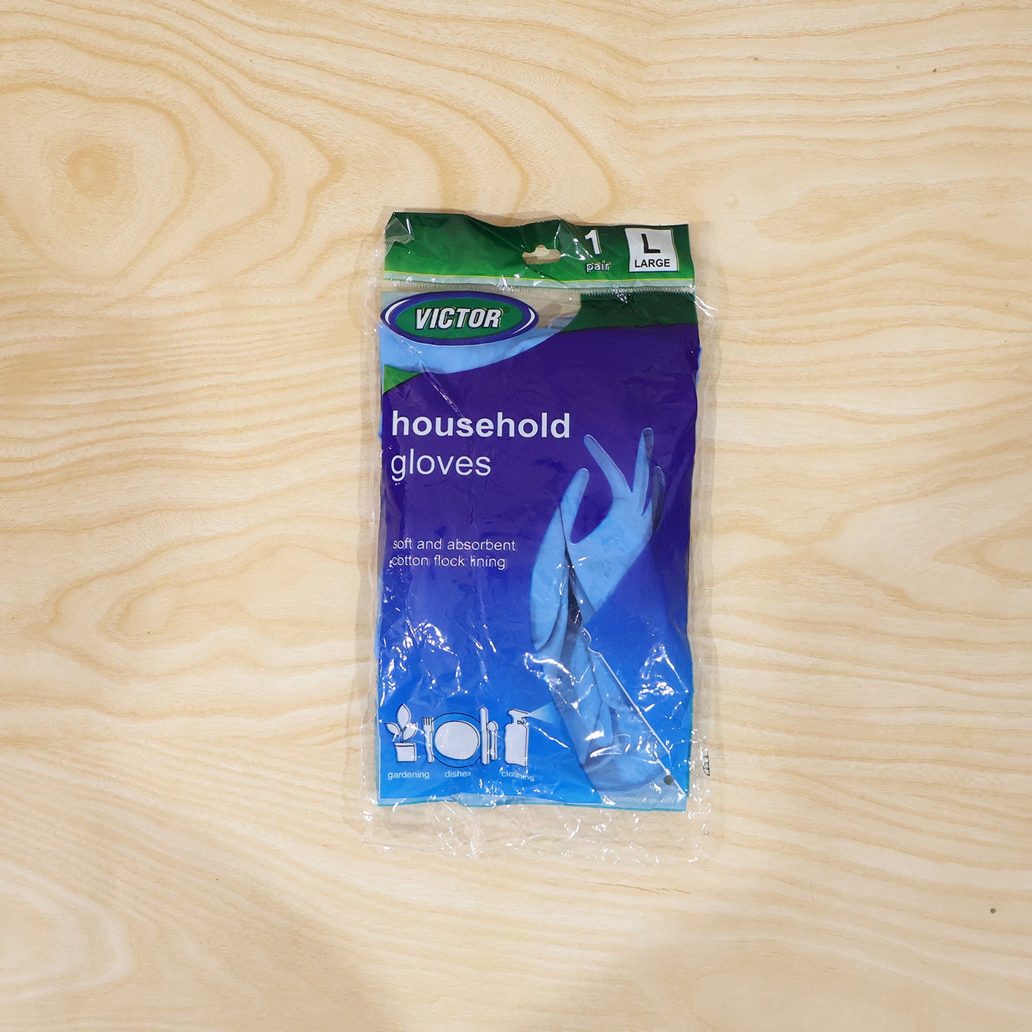 Blue large gloves daily use