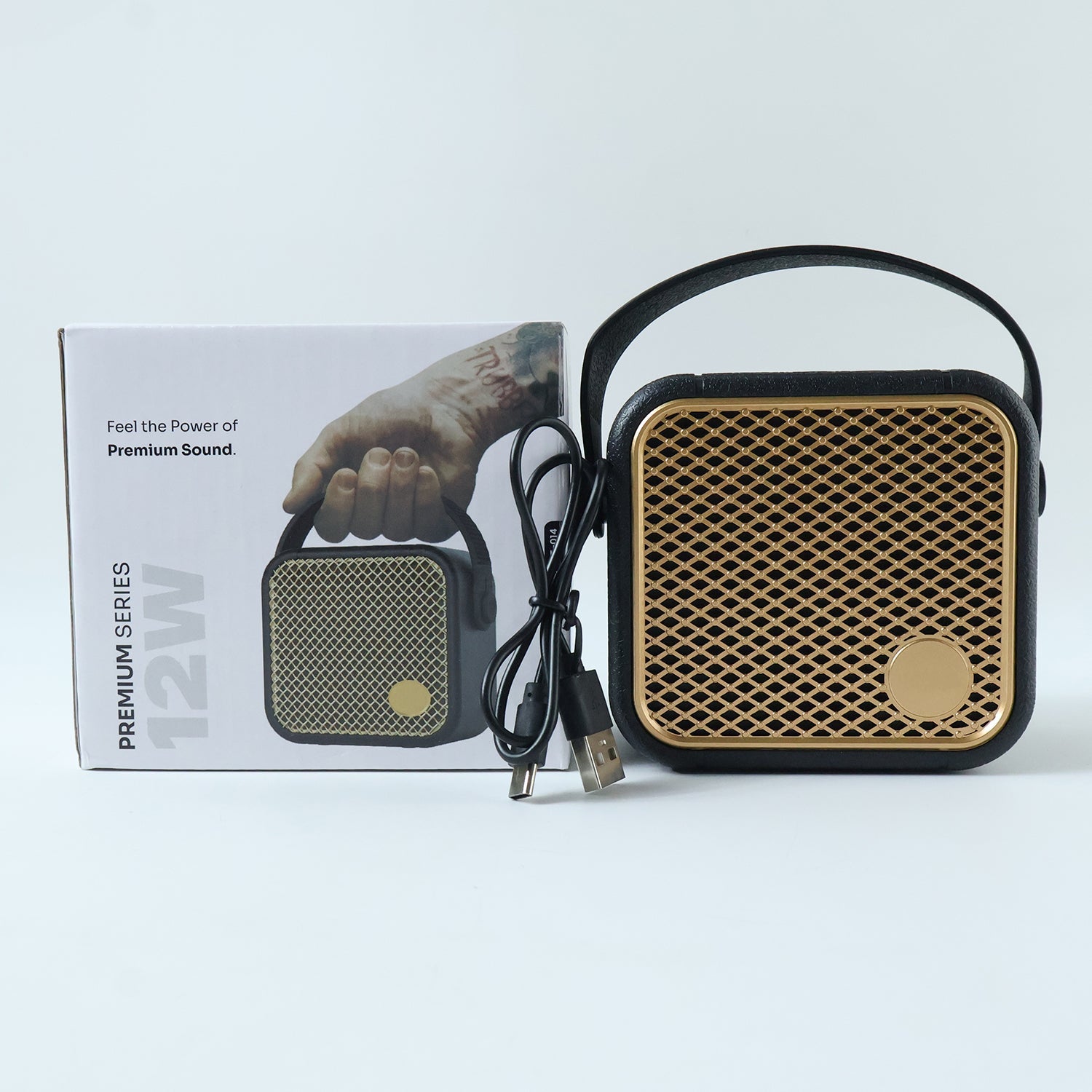 Premium Series 12W Wireless Mini Speaker (1 Pc)