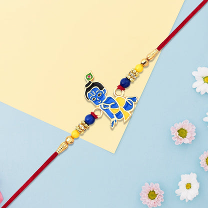 Bal Krishna Kids Rakhi Cute & Divine Raksha Bandhan Gift (10pcs)