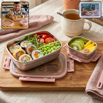 Stainless Steel Lunch Box Set