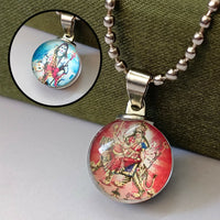 Shiv And Devi Durga Shakti Maa Chain Pendant