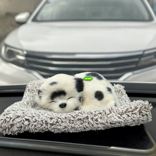 Adorable Puppy Dashboard Showpiece for Car Interior Décor