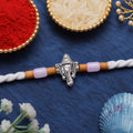 Diamond Look Rakhi – Sparkling Stone Centrepiece for Raksha Bandhan