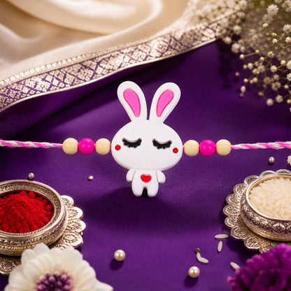 Bunny Character Kids Rakhi Thread Designer for Brother (10pcs)