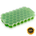 Honeycomb Ice Tray – Premium Silicone with Lid for Perfect Cubes